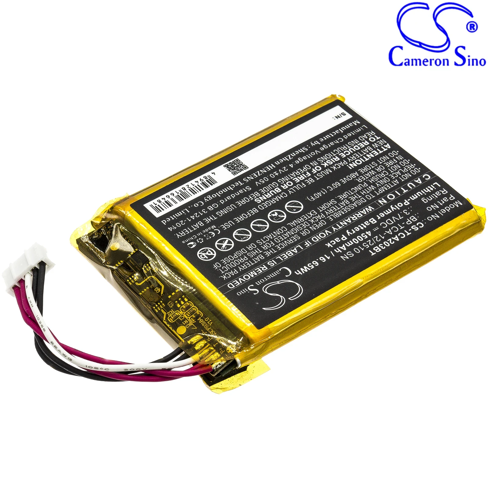 Batería de repuesto CS para Xf - Home Security Battery Replacement reseña y precio