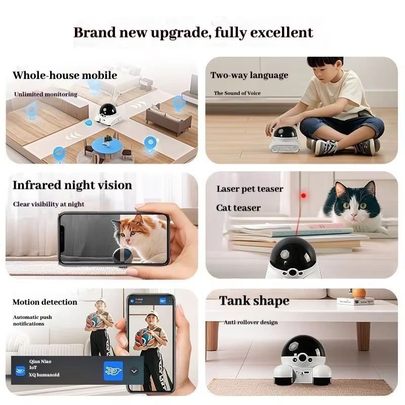 Nuevo Robot Inteligente para M - Home Security Robot reseña y precio